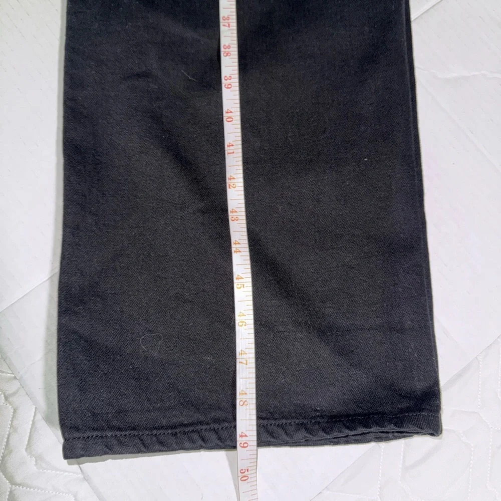 Lemaire Women's High Waisted Black Jeans Size 38 - 100% Cotton - Picture 7 of 7